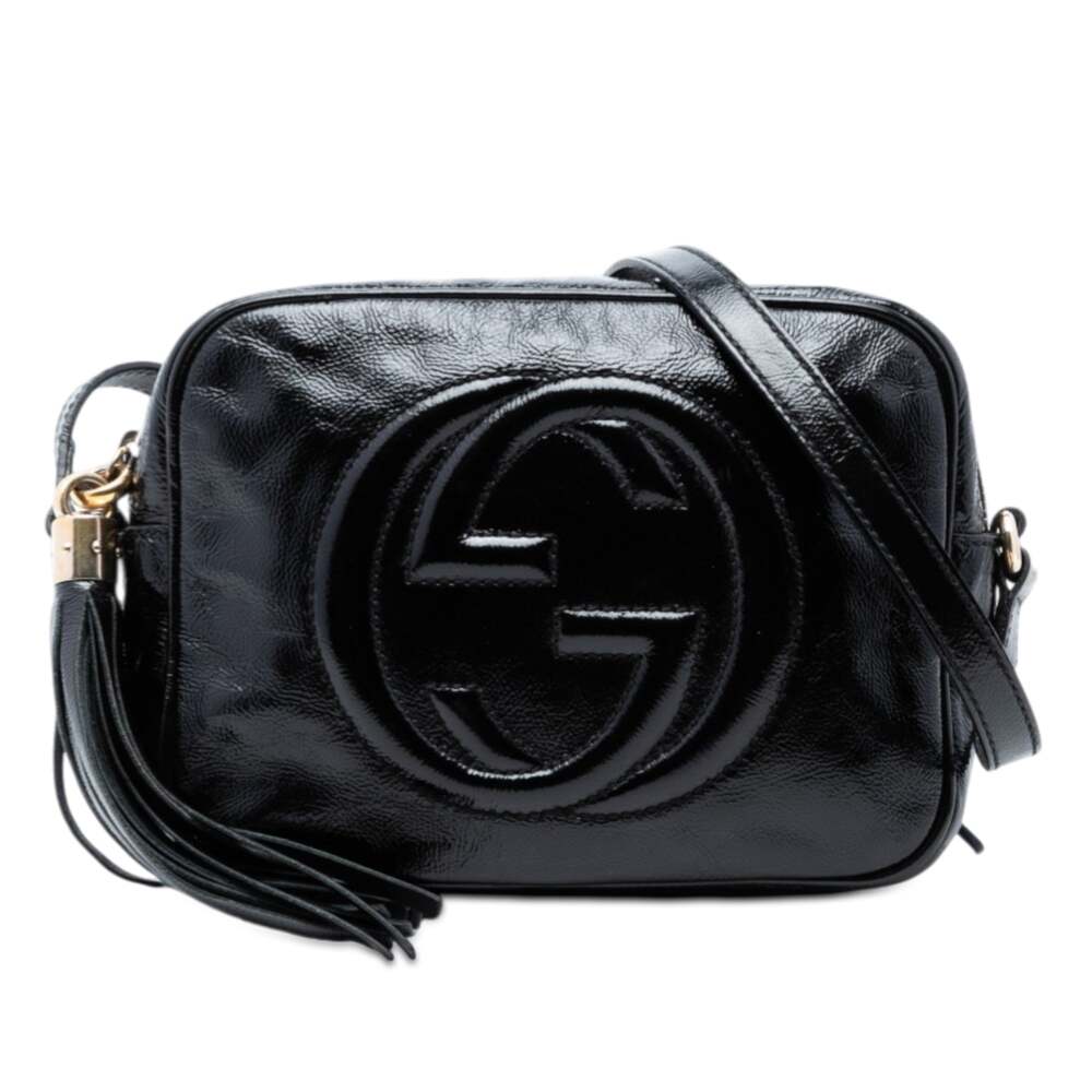Gucci Soho Disco Crossbody Bag Patent #316934G90B